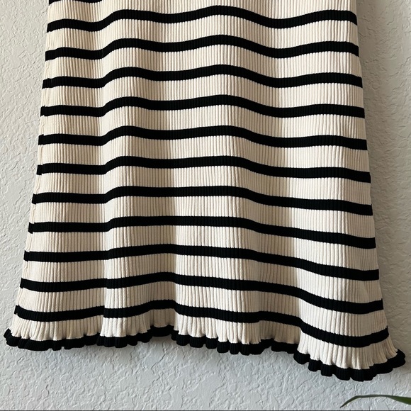 NWT Zara Knit The Knitwear Collection Ribbed Dress Size Small - Picture 6 of 10